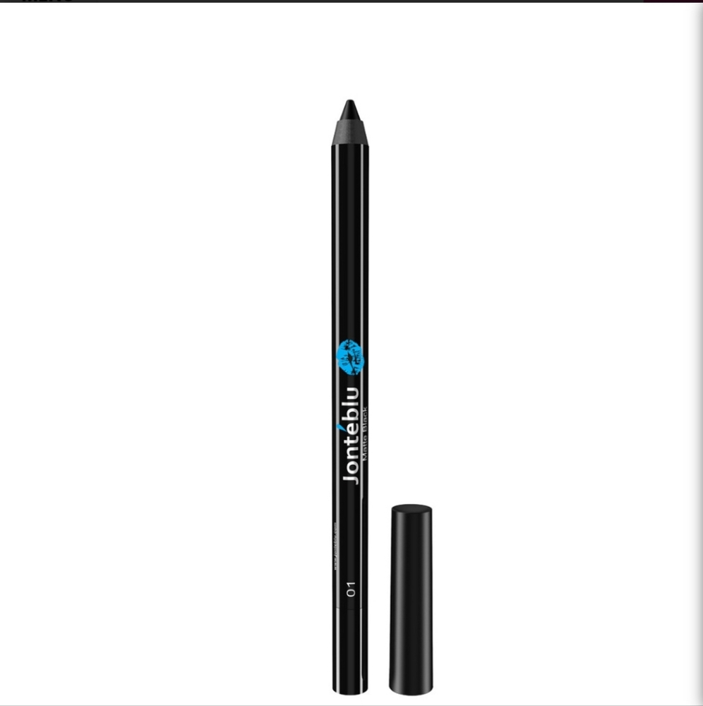 3xJonteblu Waterproof Eyeliner and  Kajal Matte Black x3